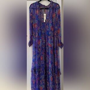 Anthropologie printed dress